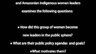 Listening to Indigenous Women  Miryam Yataco [upl. by Nehpets]