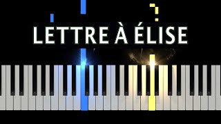 Lettre à Élise Beethoven Piano Tutorial Au Pianofr [upl. by Nich475]