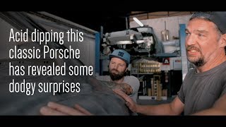 Episode 2  GBG Porsche Backdate  Acid dipping this classic Porsche reveals dodgy surprises [upl. by Ettenaj]