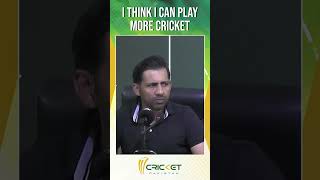 Sarfaraz Ahmed responds to retirement question SarfarazAhmed Shorts PakistanCricket [upl. by Eilyab]