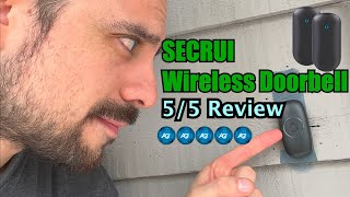 SECRUI Wireless Doorbell  Is it a BUY [upl. by Buseck211]