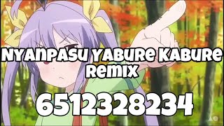 Nyanpasu Yabure Kabure Remix Roblox Music CodeIDS WORKING [upl. by Ettezzus207]