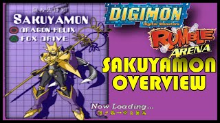 How Good Was SAKUYAMON 1622 Digimon Rumble Arena 16 [upl. by Acim939]