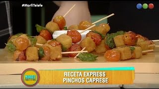 Pinchos caprese  Morfi [upl. by Aseral]