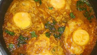 Quick and Easy Yummy Egg Curry  Poached Egg Curry [upl. by O'Grady418]