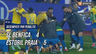 Benfica  Estoril Desempate por Penáltis [upl. by Galloway357]