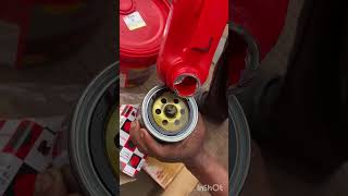 OiL Filter change youtubeshorts mahindra tractror kgn [upl. by Friederike127]