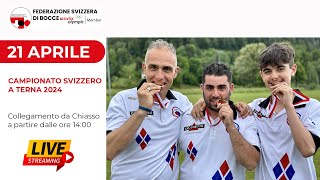 Campionato Svizzero a terna 2024  Bocce  Chiasso [upl. by Neelloc]