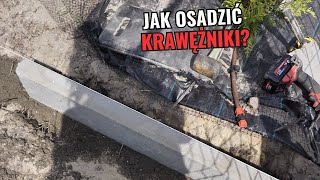 Jak osadzić obrzeża pod podjazd [upl. by Adnohsed21]