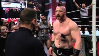 Wayne Rooney slaps WWE wrestler Wade Barrett [upl. by Eniamrej270]