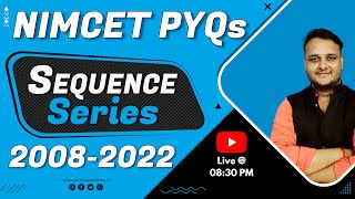 🔥Sequence Series NIMCET PYQs From 20082022🔥  ShortTricks Solution  nimcet cuet mca iitjee [upl. by Eelimaj]