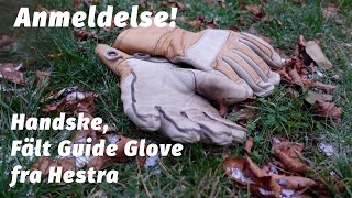 Handske Fält Guide Glove fra Hestra Anmeldelse [upl. by Ordway]