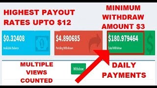 Highest Payout Rate Shortener Website With PayPal and Paytm Payments Proof ClicksFly [upl. by Koziarz]