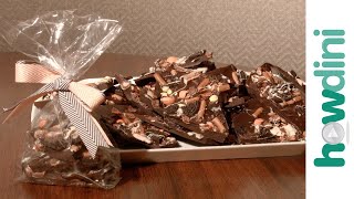 Halloween Desserts How to Make Halloween Chocolate Bark [upl. by Lai]