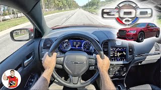 The 2023 Chrysler 300C is a Charger Scat Without the Stigma POV Drive Review [upl. by Shay]