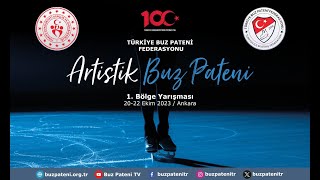 Artistik Buz Pateni 1Bölge Yarışması Ankara [upl. by Bledsoe]