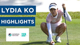 Lydia Ko  Final Round Highlights  66 6  Aramco Team Series  Singapore [upl. by Lenee681]