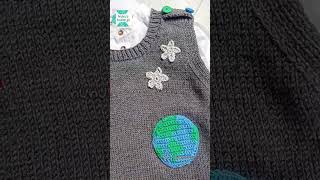 Tasarım süveterim 🇹🇷 örgü knitsweater knitting knitwear tasarımörgü bebekörgüleri [upl. by Laehcim]