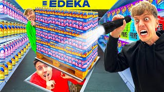 10000€ EXTREM Hide and Seek NACHTS im EDEKA [upl. by Harsho545]