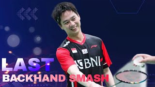 Kevin Sanjaya  Last Backhand Smash [upl. by Erina]