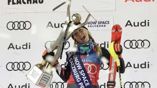 AUDI FIS Ski World Cup  Womens Night Slalom  Flachau AUT Jan 16 2024 2nd run weareskiing [upl. by Tillman]