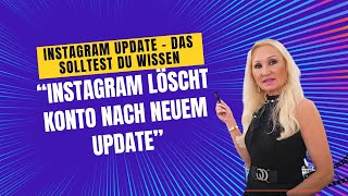 Neue Instagram KI löscht und sperrt Konten  neues Update schockiert [upl. by Aryc944]