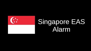 Singapore EAS Alarm Tsunami Warning Sparta Remix [upl. by Anawt708]