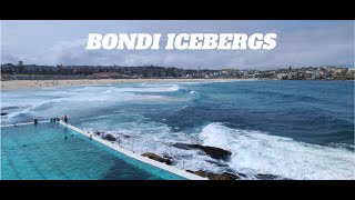 🏖️ Bondi Icebergs  BEST BEACH IN SYDNEY [upl. by Neel]