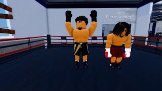 Roblox Prizefighter Boxing  Serving up 2 Viscous Beatdowns [upl. by Einnal]