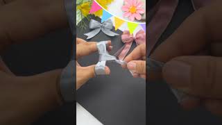 Ribbon Bows Use ribbons to make beautiful bowsdiy art craftideas [upl. by Edelson763]