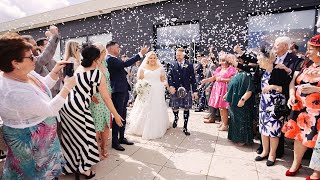 James amp Hannahs Amazing Wedding at Lochside House Hotel New Cumnock [upl. by Narat]