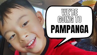 GOING TO PAMPANGA  TRAVEL VLOG [upl. by Anitsua185]