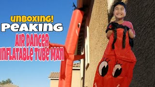 Peaking Air Dancer Inflatable Tube Man Unboxing [upl. by Bergmann409]