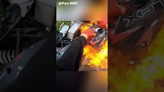 Riders Worst Nightmare Bike Catches Fire While Riding 😱 [upl. by Meesan]