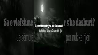 Flori Mumajesi  2 Pika Dashuri Lyrics Video muzikeshqip florimumajesi music lyrics song [upl. by Butler]