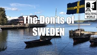 Visit Sweden  The DONTs of Sweden [upl. by Harim]