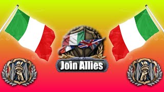 WHEN ITALY JOINS THE ALLIES HOI4 [upl. by Iliak]