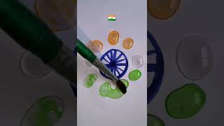 colour mixing 🔴🟡🔵🟣🟢💝⚫⚪ drawing satisfying color painting anaya colors  India flag Army [upl. by Abla]