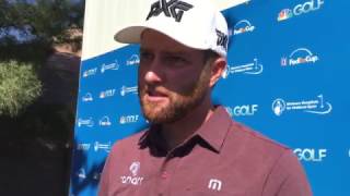 Chris Kirk discusses his Shriners Open Second Round [upl. by Felicio]