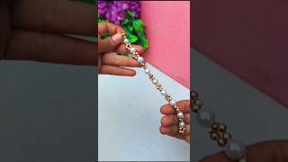 Diy bracelet ✨❤ trending diy bracelet ektascreativity craft [upl. by Macegan703]