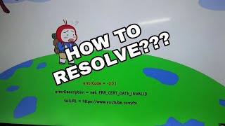 HOW TO RESOLVE YOUTUBE ERROR201 IN TCL SMART TV [upl. by Ave532]