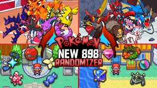 NEW Pokemon GBA With GEN 18 MEGAS DYNAMAX Z Moves EXP All Dexnav CFRU BW Repel amp RANDOMIZER [upl. by Nnylkcaj]