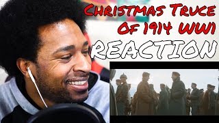 The Christmas Truce of 1914 REACTION  DaVinci REACTS [upl. by Llabmik728]