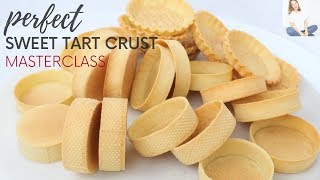 HOW TO MAKE A PERFECT TART CRUST FROM SCRATCH  WATCH THIS BEFORE YOU BAKE THEM [upl. by Ahseenak]