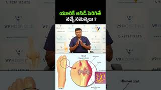 యూరిక్ ఆసిడ్ పెరిగితే వచ్చే సమస్యలు  Uric acid problems shortvideo shorts [upl. by Pelmas646]