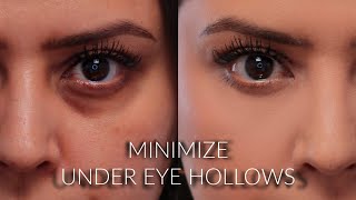 How To Minimize the Appearance of UnderEye Hollows and Conceal Dark Circles [upl. by Eeleak80]