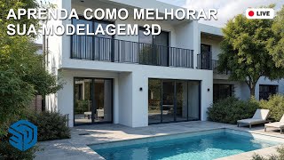 A MELHOR forma de melhorar sua MODELAGEM 3D  Passo a Passo Completo [upl. by Kcam]