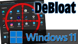 Windows 11 jetzt mit DeBloating Offizielle ISO und aktueller debloater [upl. by Holmann]