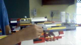 Lego Rubber Band Intervention Sniper Rifle FULL SIZE [upl. by Solracsiul]