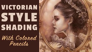 How To Color In Sepia Tones  Victorian Style Shading Techniques [upl. by Clari]